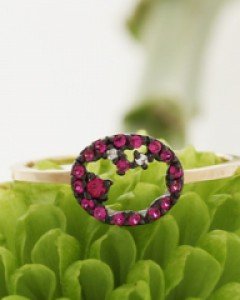 14K 18K 엔틱 오벌 반지