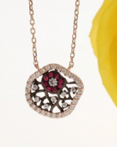 14K 18K 엔틱 마가렛 목걸이