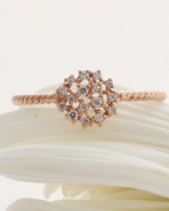 14K 18K 라비아 반지