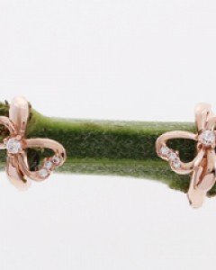 14K 18K 랑데뷰 리본 귀걸이