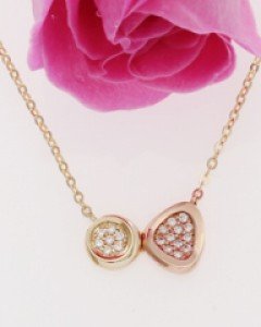 14K 18K 달리아 목걸이