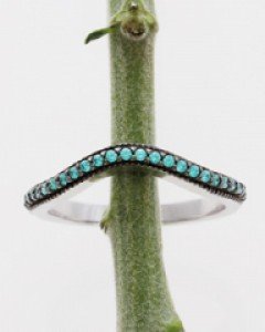 14K 18K 카멜로 웨이브 반지