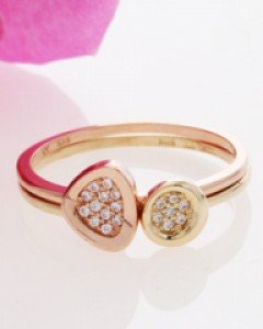 14K 18K 달리아 반지