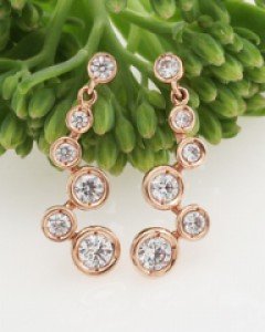 14K 18K 버블 버블링 귀걸이