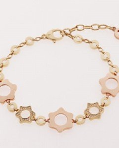 14K 18K 케이트 스타 팔찌