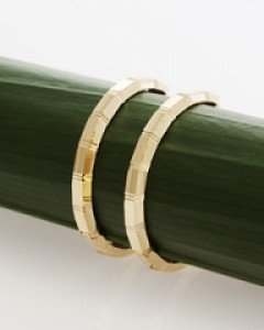 14K 18K 볼륨 링 원터치 귀걸이