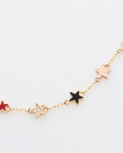 14K 18K 레이디 스타 팔찌