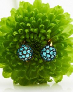 14K 18K 엔틱볼 귀걸이