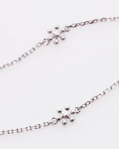 14K 18K 심플 눈꽃 데일리 체인 목걸이