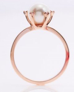 14K 18K 스타 모티브 진주 반지 혼주 한복 돌잔치 장모님 어머니 결혼식 웨딩 별 5발