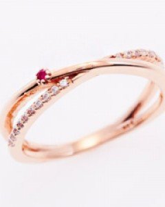 14K 18K 에디스 반지