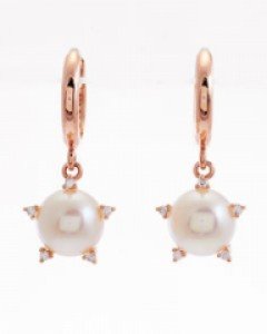 14K 18K 스타 모티브 진주 귀걸이 혼주 한복 돌잔치 장모님 어머니 결혼식 웨딩 별 5발 원터치