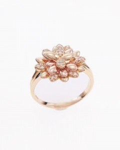 14K 18K 블루밍 가든 반지