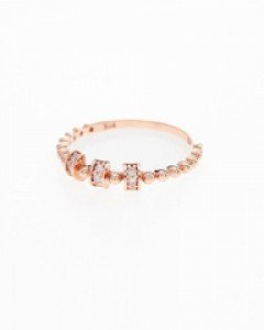 14K 18K 티니 볼드 반지