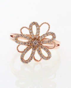 14K 18K 뷰티 코스모스 반지