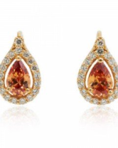 14K 18K 샴페인 티어스 물방울 귀걸이 원터치