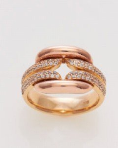 14K 18K 볼드리안 반지