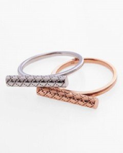 14K 18K 제나포인트 스틱 반지