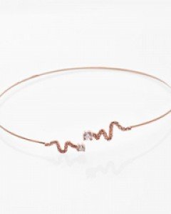 14K 18K 메이플라워 오픈 팔찌