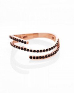 14K 18K 블레어 웨이브 반지