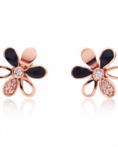 14K 18K 리엘 플라워 귀걸이