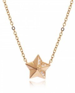 14K 18K 오션 스타 목걸이