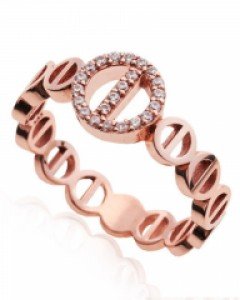 14K 18K 케미링 서클 반지