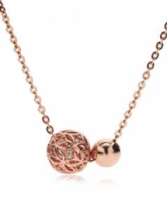 14K 18K 샬레 볼 목걸이