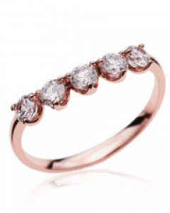 14K 18K 아이모 라운드 반지