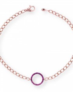 14K 18K 레드 문 앤틱 팔찌