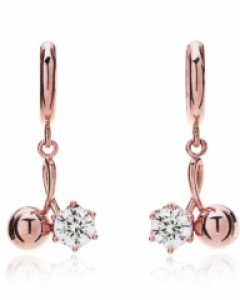 14K 18K 살롱드 콤비볼 귀걸이