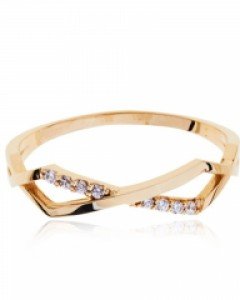 14K 18K 애쉬드 반지