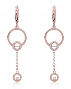 14K 18K 아모리스 서클 귀걸이