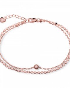 14K 18K 심플 볼 레이어드 두줄 팔찌 민볼 골드볼 납작 체인 판볼 데일리