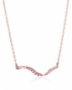 14K 18K 데일리 웨이브 목걸이