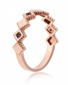 14K 18K 메이준 스퀘어 반지