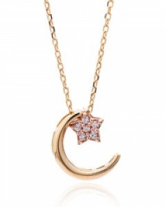 14K 18K 달과별 목걸이 콤비 듀엣 문앤스타 크레센트 밤하늘 소원 데일리