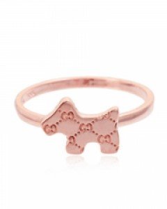 14K 18K 럭셔리 퍼피 반지 노블 강아지 댕댕이