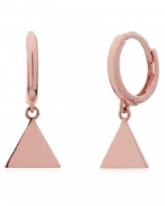 14K 18K 심플 트라이 귀걸이