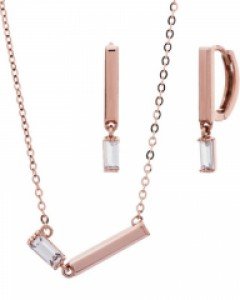 14K 18K 돌체 스틱 (목걸이 귀걸이) 세트