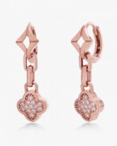 14K 18K 루이 노블레스 클로버 귀걸이