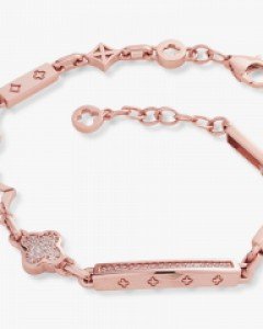 14K 18K 루이 노블레스 클로버 팔찌