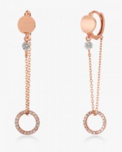 14K 18K 솔라 이클립스 서클 귀걸이 롱 롱체인 원터치 믹스 큐빅 민자 링 코인