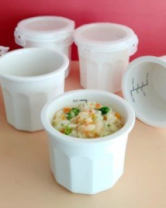 세일중 투데코 국내산 클래식 도자기 이유식 보관 용기 반찬 밀폐 세트