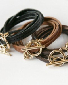 CB1262 켈리뱅글 팔찌 [가죽]