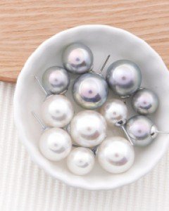 CE1363 펄왕진주 귀걸이 / 귀찌