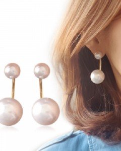 CE1394 더블왕진주 귀걸이