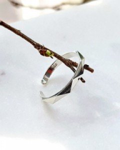 SR192 엣지각링SR 실버/은반지 무료배송