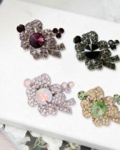 스톤제비꽃C 브로치 무료배송