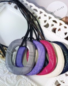 CN2039 에르뱀피롱N 가죽 팬던트 목걸이